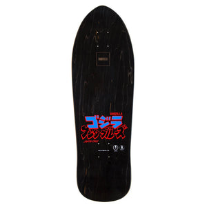 Santa Cruz x Godzilla Jr. Natas Shaped Deck