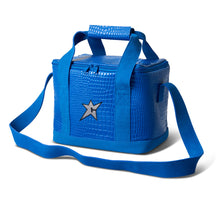 Load image into Gallery viewer, Vans x Carpet Company Faux Crocodile Cooler Lunch Bag Skydiver Blue
