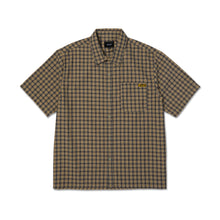 Load image into Gallery viewer, HUF Stretch Micro Plaid S/S Top-Clay
