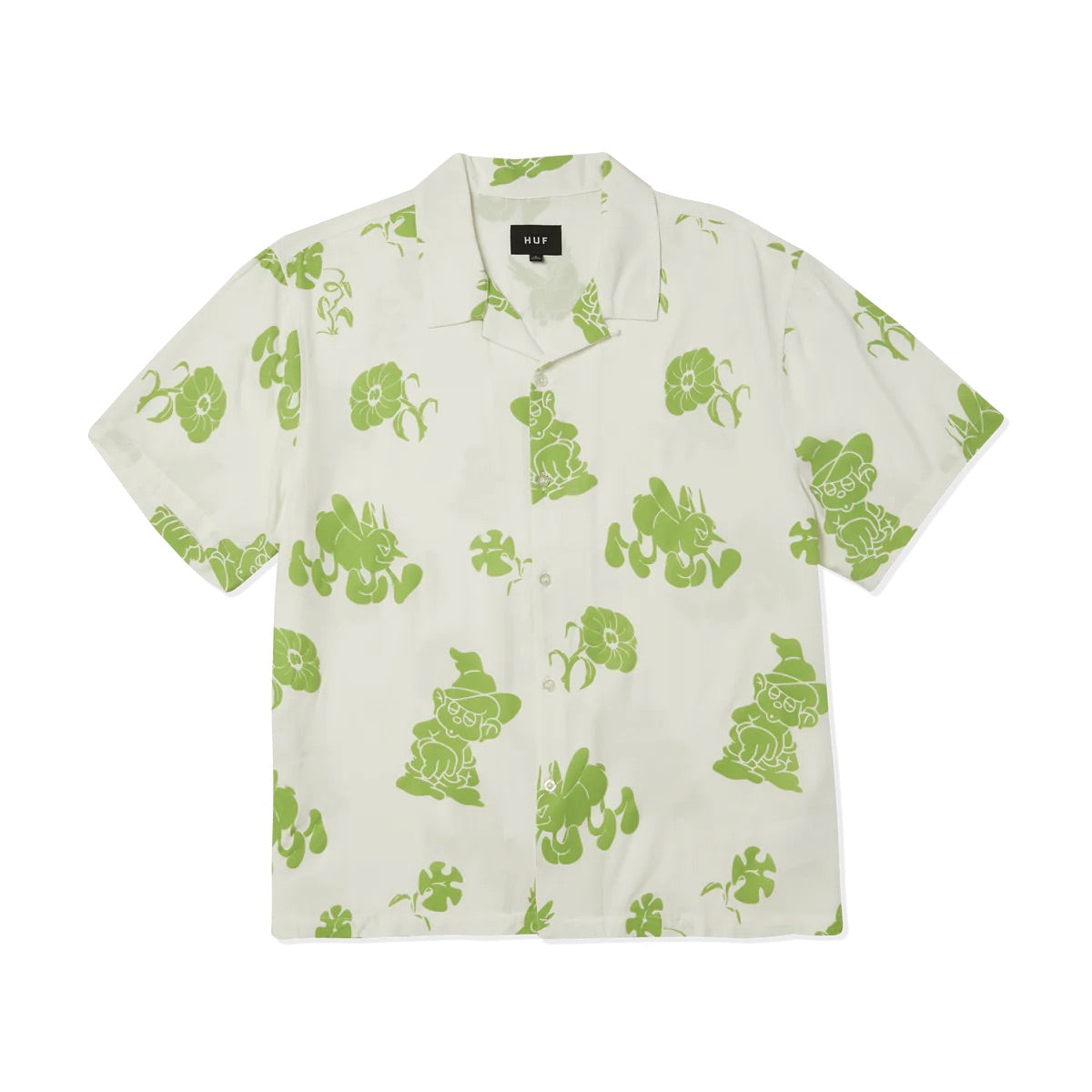 HUF Trip Flocked Button Down Resort Shirt