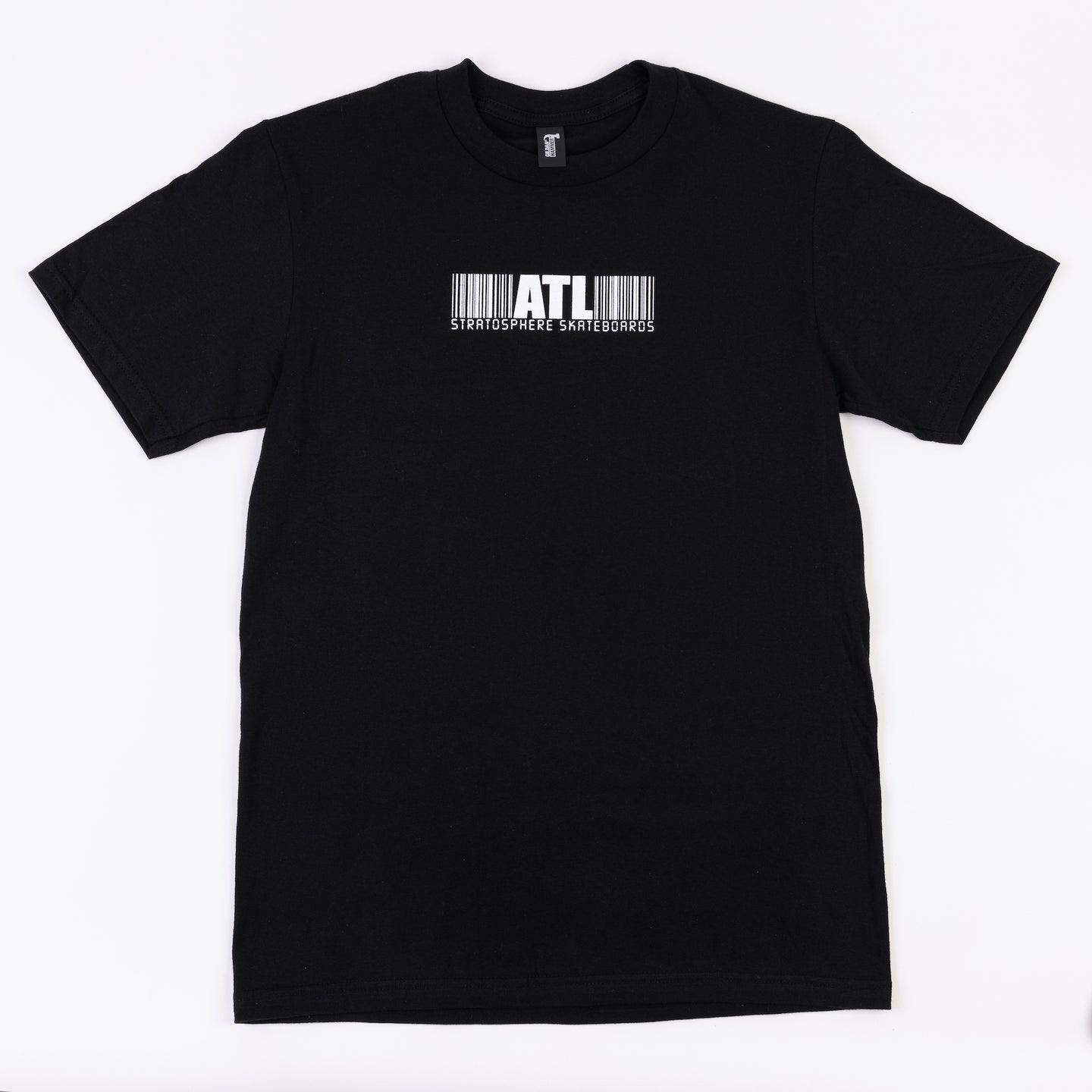 Stratosphere Barcode Logo T-Shirt Black